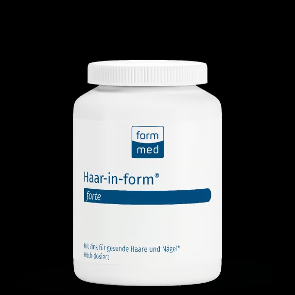 Haar-in-form forte 120 Kps. - Zink, Kupfer und Vitamin C