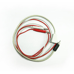 HRV EKG-Kabel 4 mm Banane/Redel Stecker hochwertige Ausführung