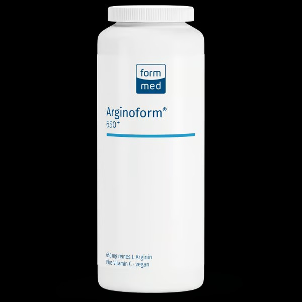 Arginoform® 650+ 180 Kps. - 650 mg reines L-Arginin + Vitamin C