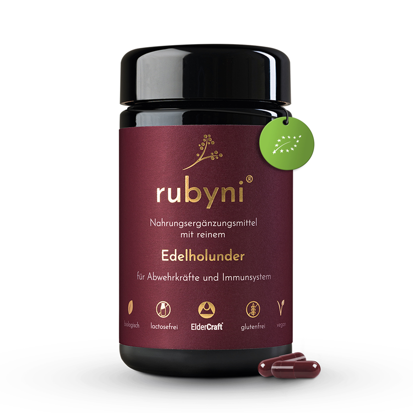rubyni - Edelholunder 60 Kapseln - für Abwehr und Immunsystem