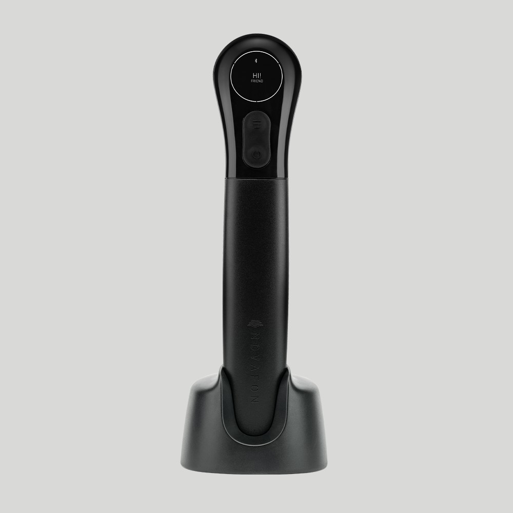 NOVAFON power 2 inkl. Ladestation Schallwellengerät zur Vibrationstherapie