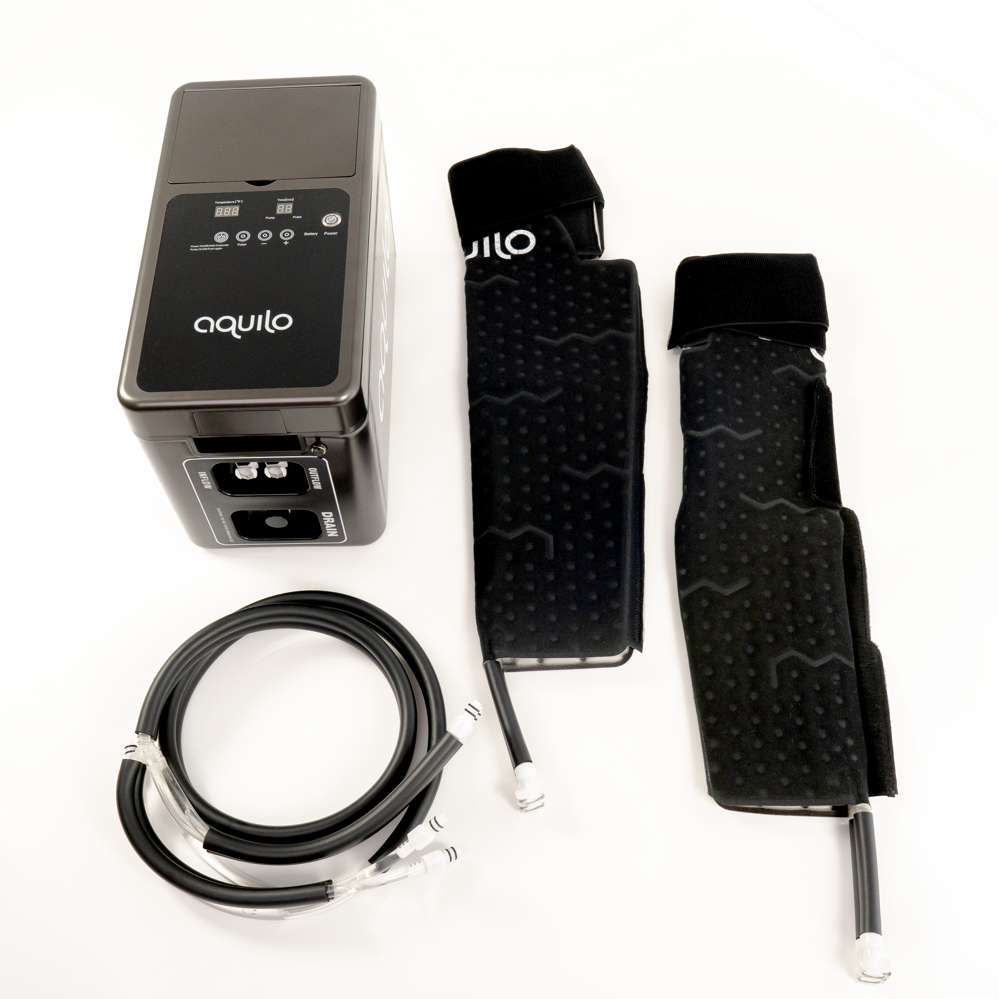 AQUILO |Cryo Set mit Arm & Bein Manschette und umfangreichem Zubehör