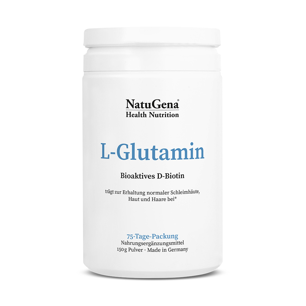NatuGena - L- Glutamin 150 g Pulver (2½-Monats-Packung)