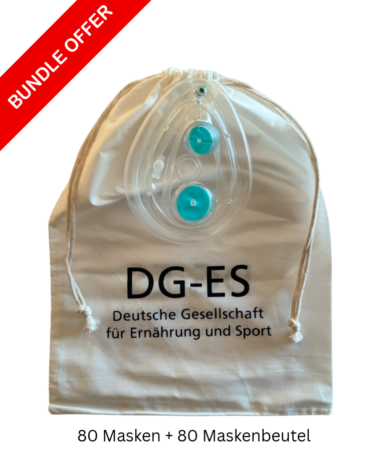 Aktion großes IHHT-Masken-Set inkl. Taschen 80 x Masken + 80 x Maskenbeutel