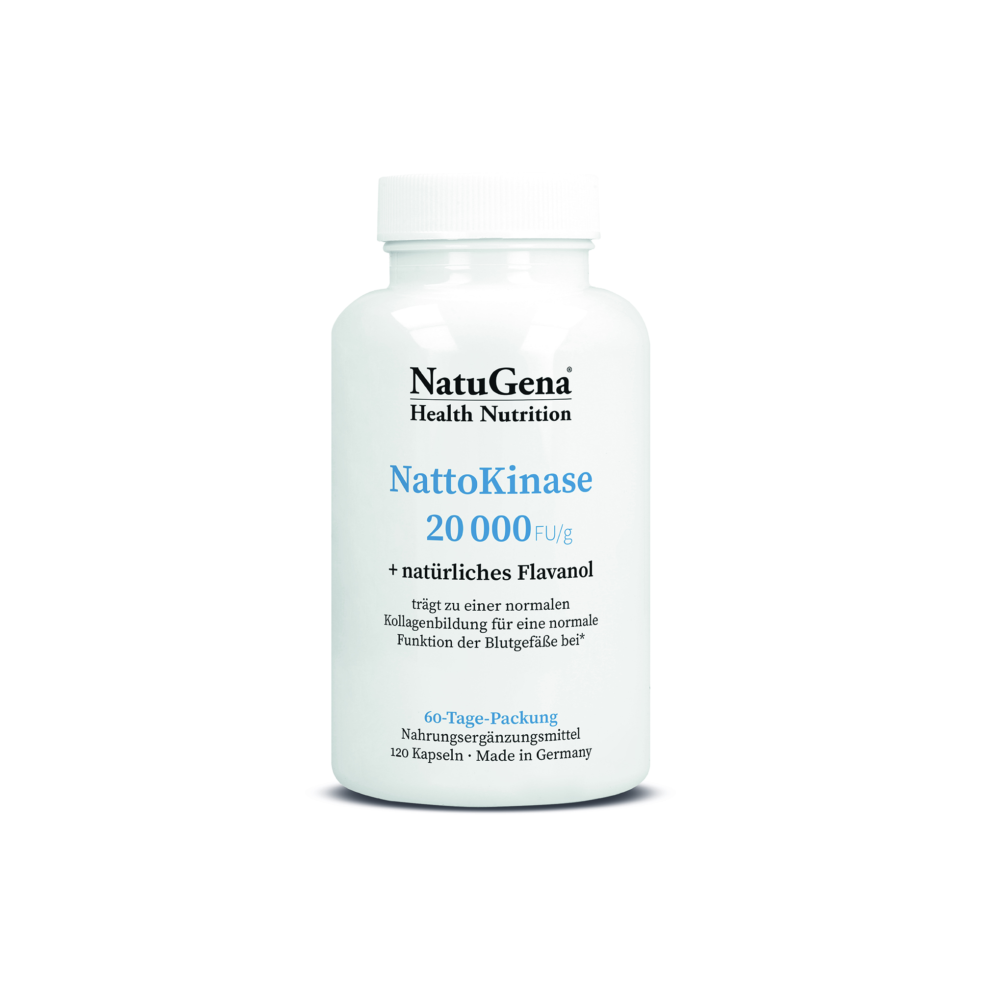 NatuGena - NattoKinase 2000 120 Kapseln (60-Tage-Packung)