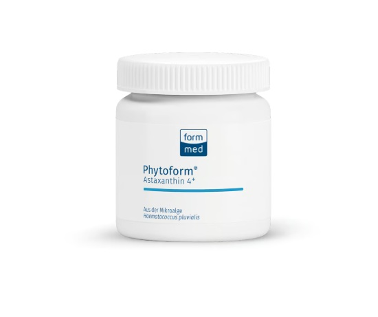 Phytoform® Astaxanthin 4+, Formmed 30 Kps. - 4,0 mg natürliches Astaxanthin aus Algen