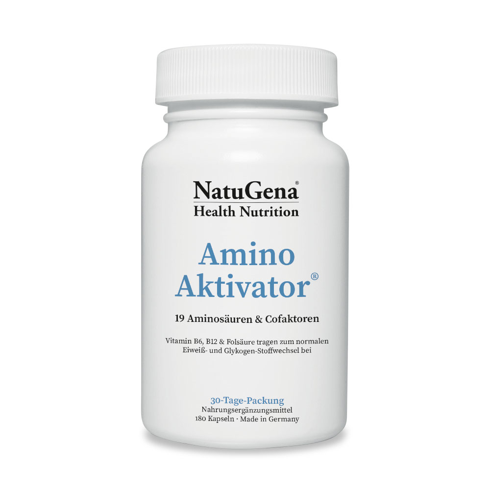 NatuGena - AminoAktivator 180 Kapseln (1-Monats-Packung)