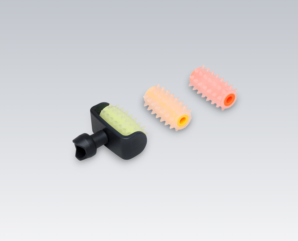 NOVAFON Sensi-Roller Set (schwarz) für das Novafon One und One+