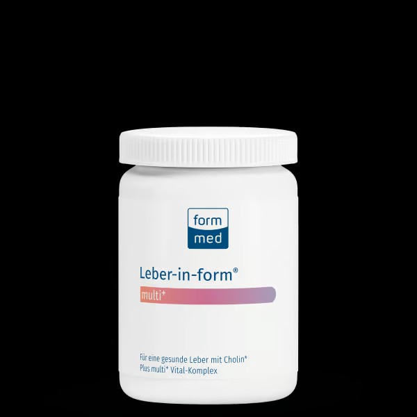 Leber-in-form multi+ 60 Kps. - f. eine gesunde Leberfunktion mit Cholin