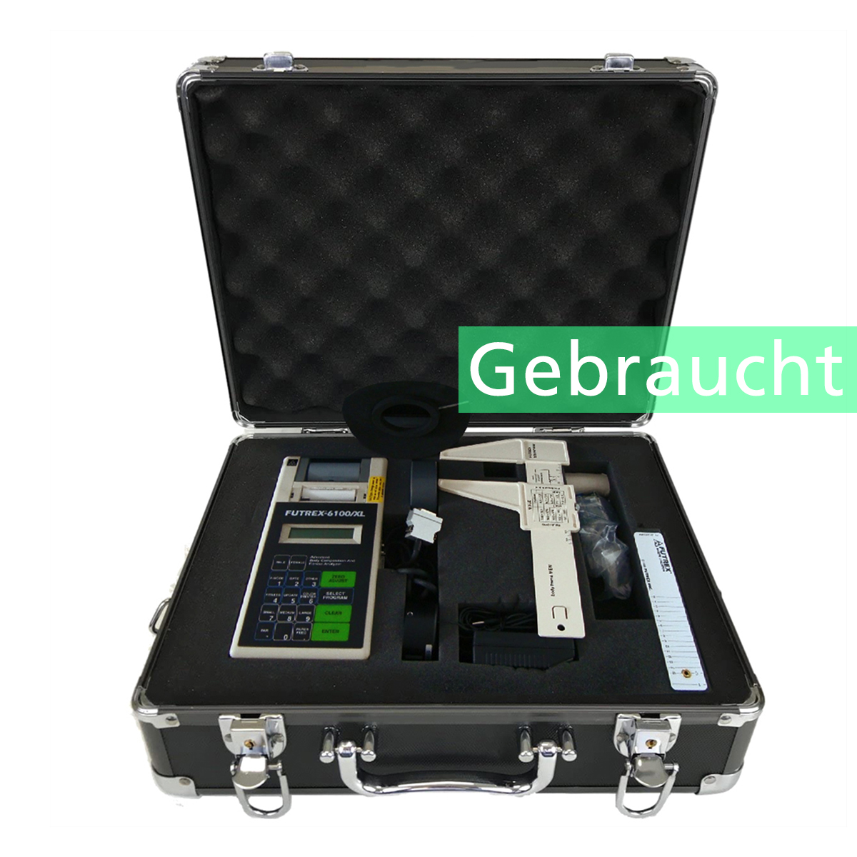 FUTREX 6100/XL (Gebrauchtsystem) f. Erwachsene im Alukoffer, Netzteil, Lichtschutz, Thermodrucker