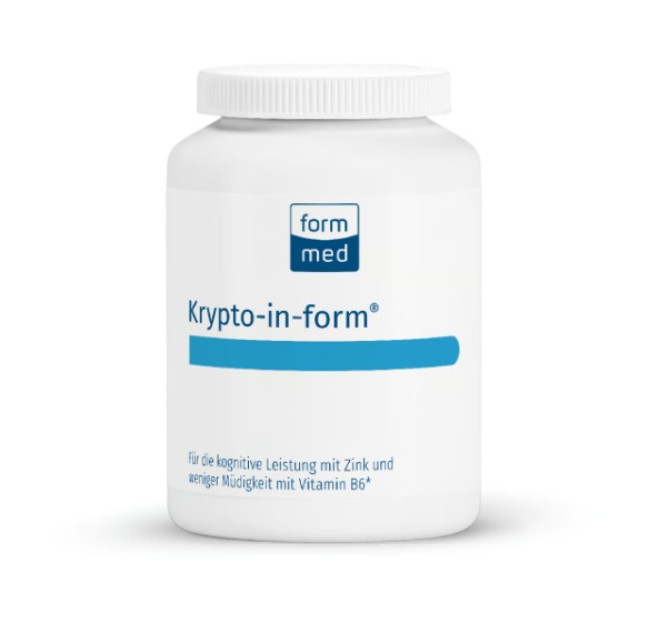 Krypto-in-form®, Formmed 180 Kps. - mit Zink und Vitamin B6