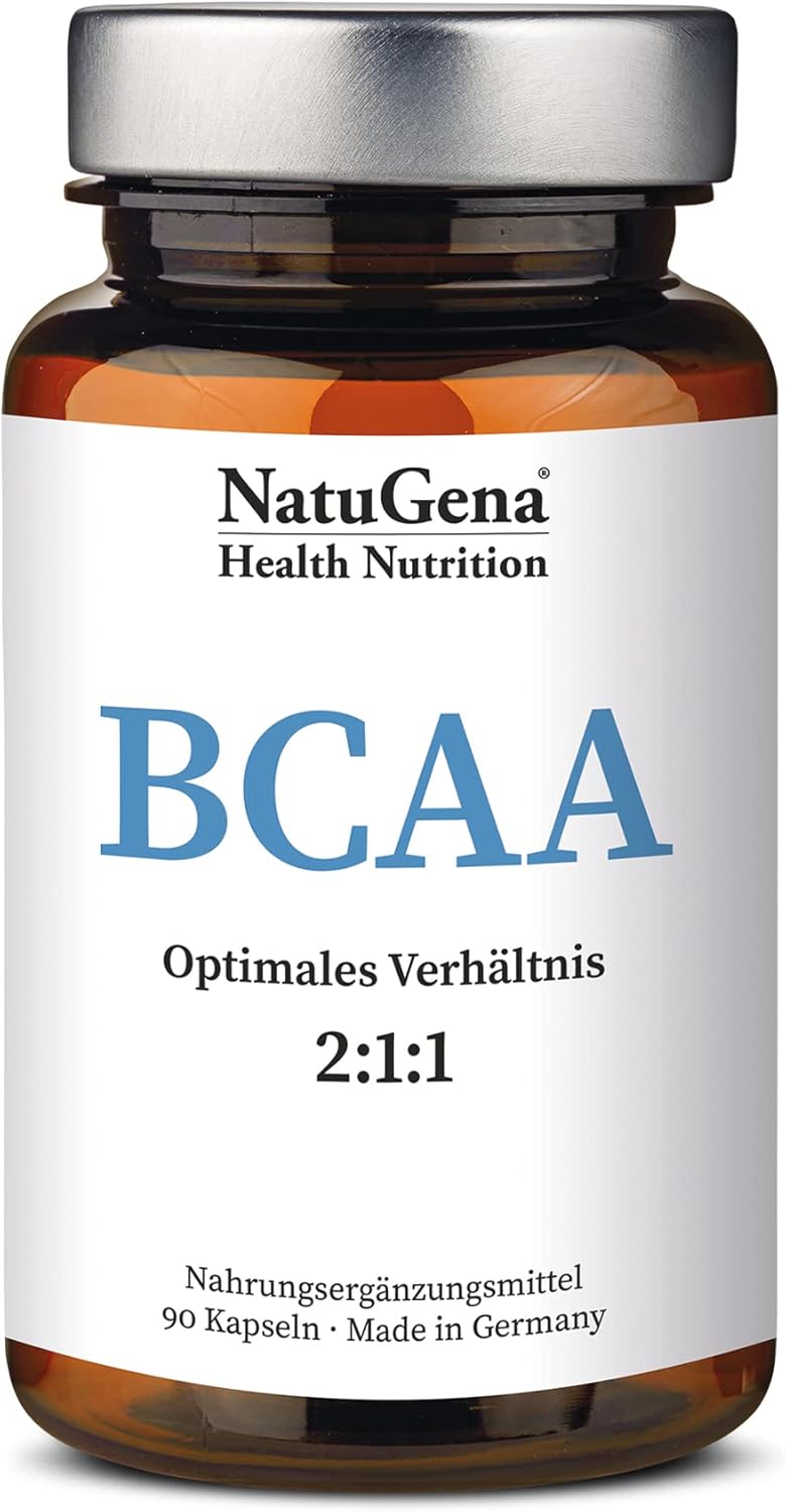 NatuGena - BCAA 90 Kapseln - (1-Monats-Packung)