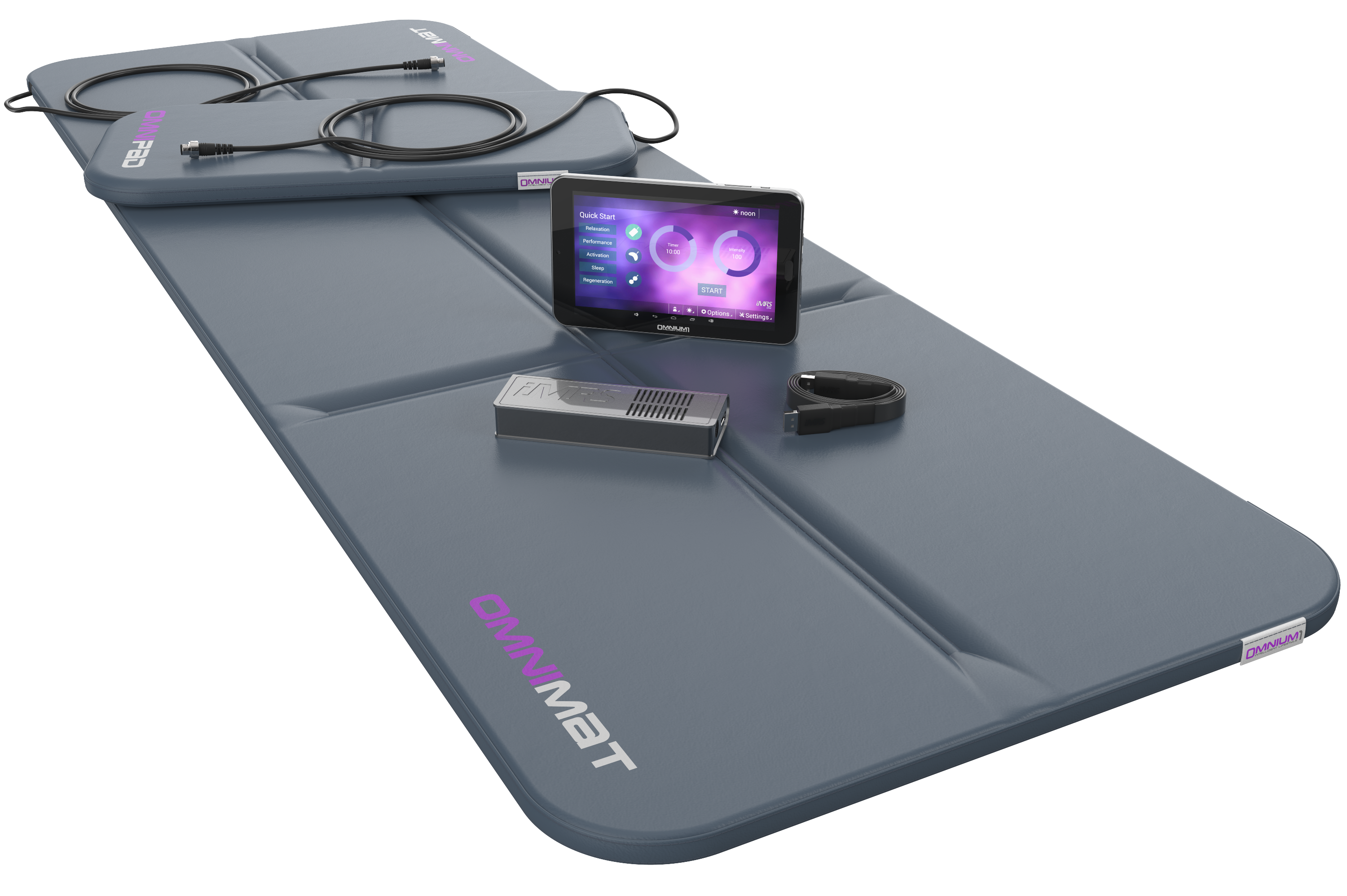 Omnium1 2.0 Basic Set - Swiss Bionic Full Size PEMF-Therapiesystem für unterwegs!