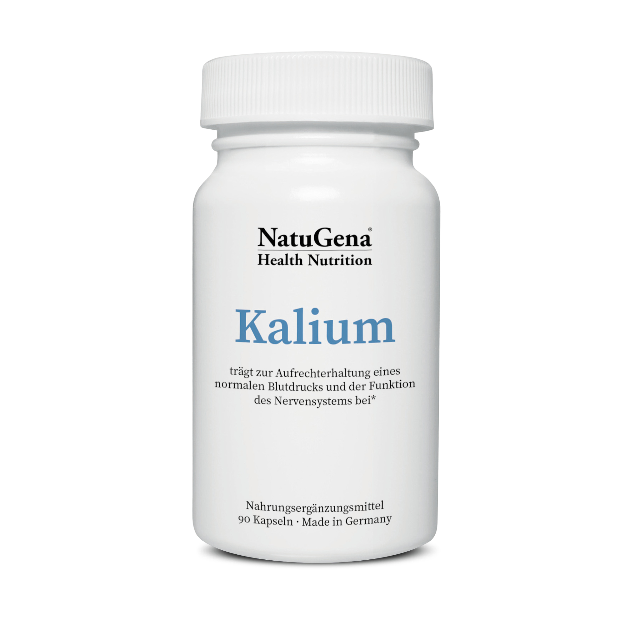 NatuGena - Kalium 90 Kapseln HPMC (1-Monats-Packung)