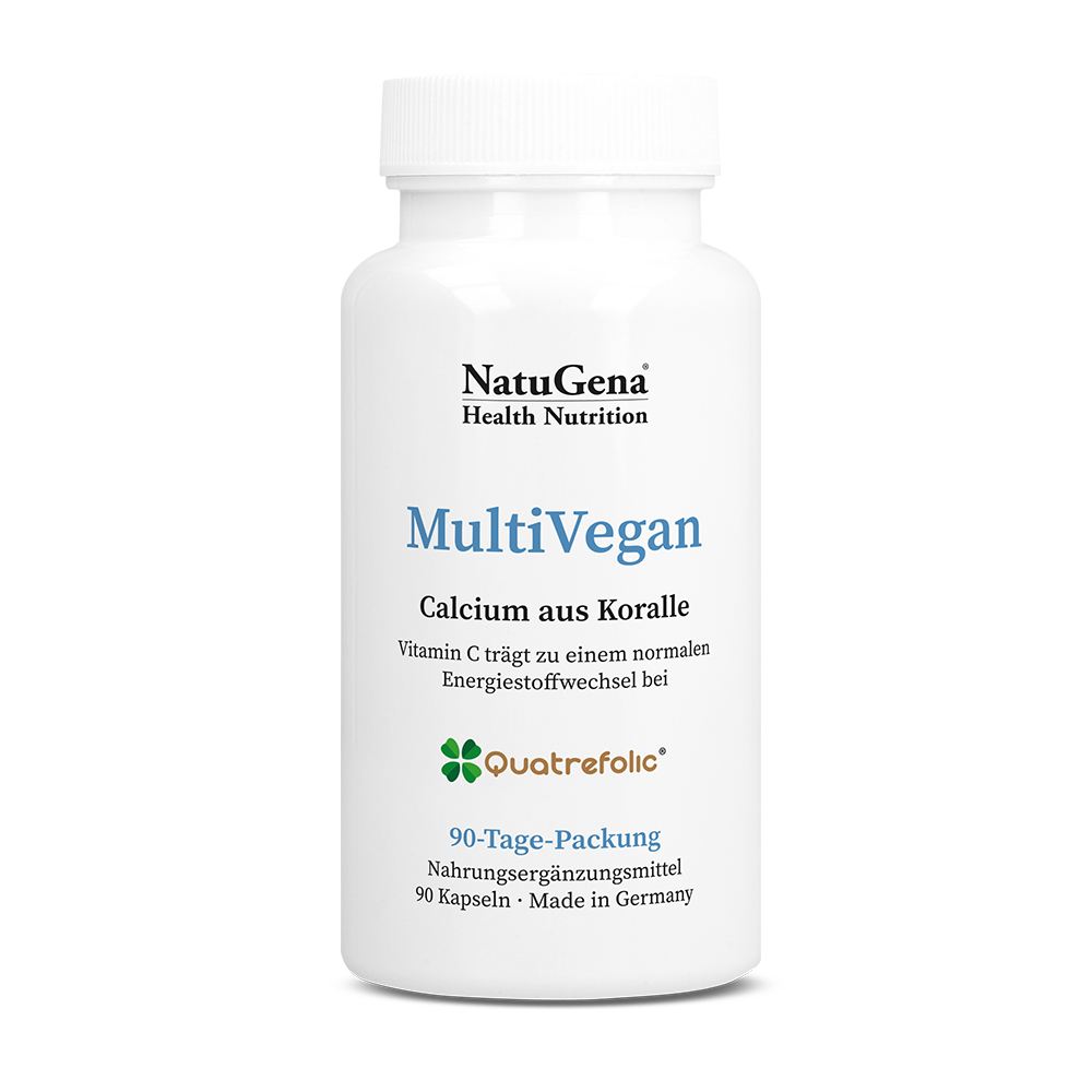 NatuGena - MultiVegan 90 Kapseln HPMC Größe 00 (3-Monats-Packung)