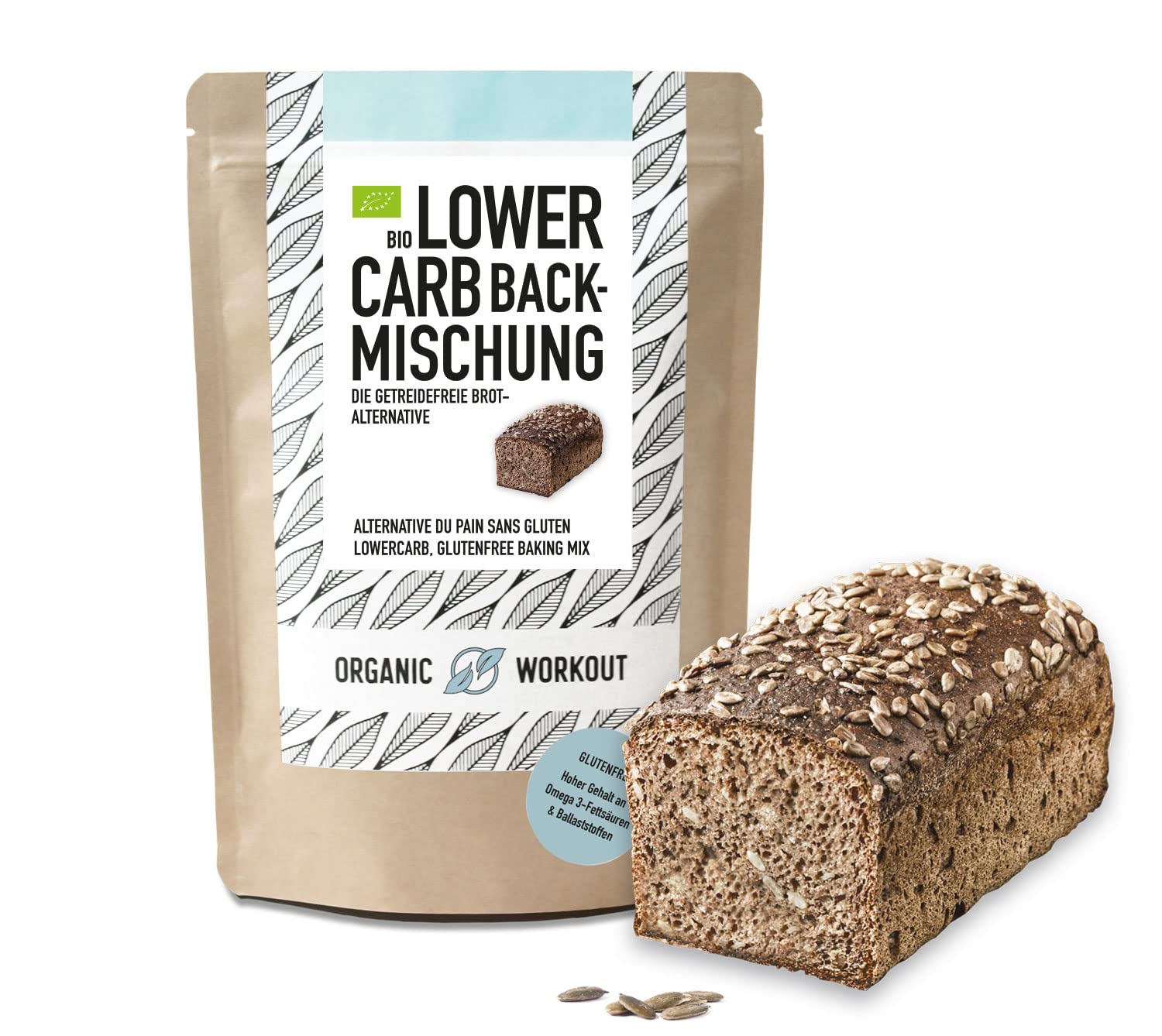 Lower-Carb Backmischung 350g 2,1 g Kohlenhydrate auf 100 g -MHD 30.03.2026