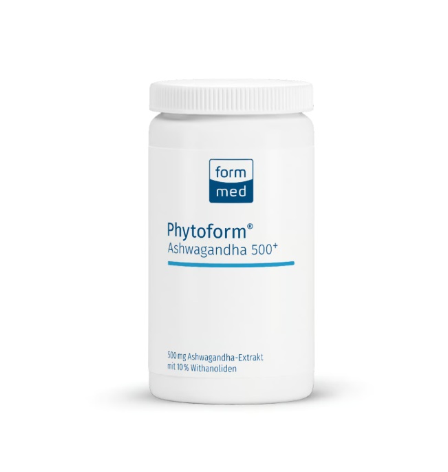 Phytoform® Ashwagandha 500+, Formmed 90 Kps. - 500 mg Ashwagandha-Extrakt