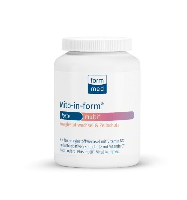 Mito-in-form® forte multi+, Formmed 120 Kps. - mit Vitamin B12 und Vitamin C