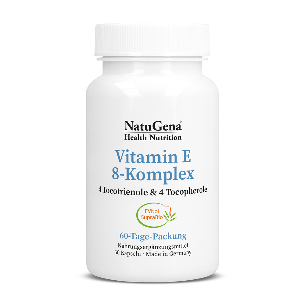 NatuGena - Vitamin E 8-Komplex 60 Kapseln (60-Tage-Packung)