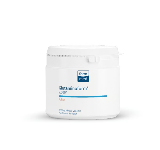 Glutaminoform® 2.000+ (Pulver), Formmed 300 g Pulver - 2.000 mg fermentatives L-Glutamin