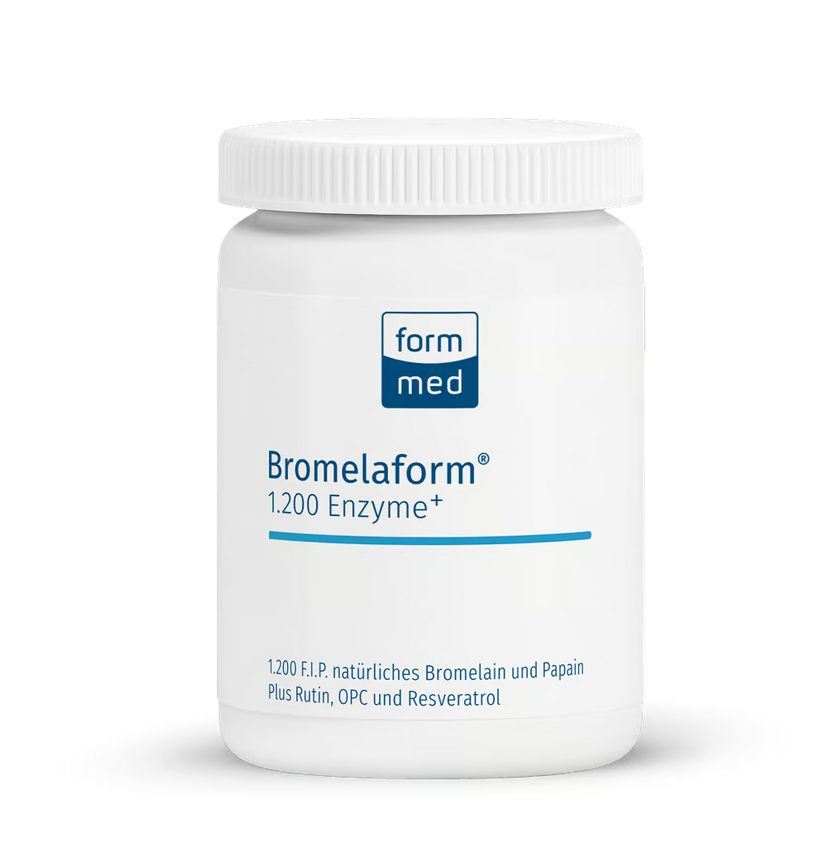 Bromelaform® 1.200 Enzyme+, Formmed 90 Kps. - natürliches Bromelain und Papain