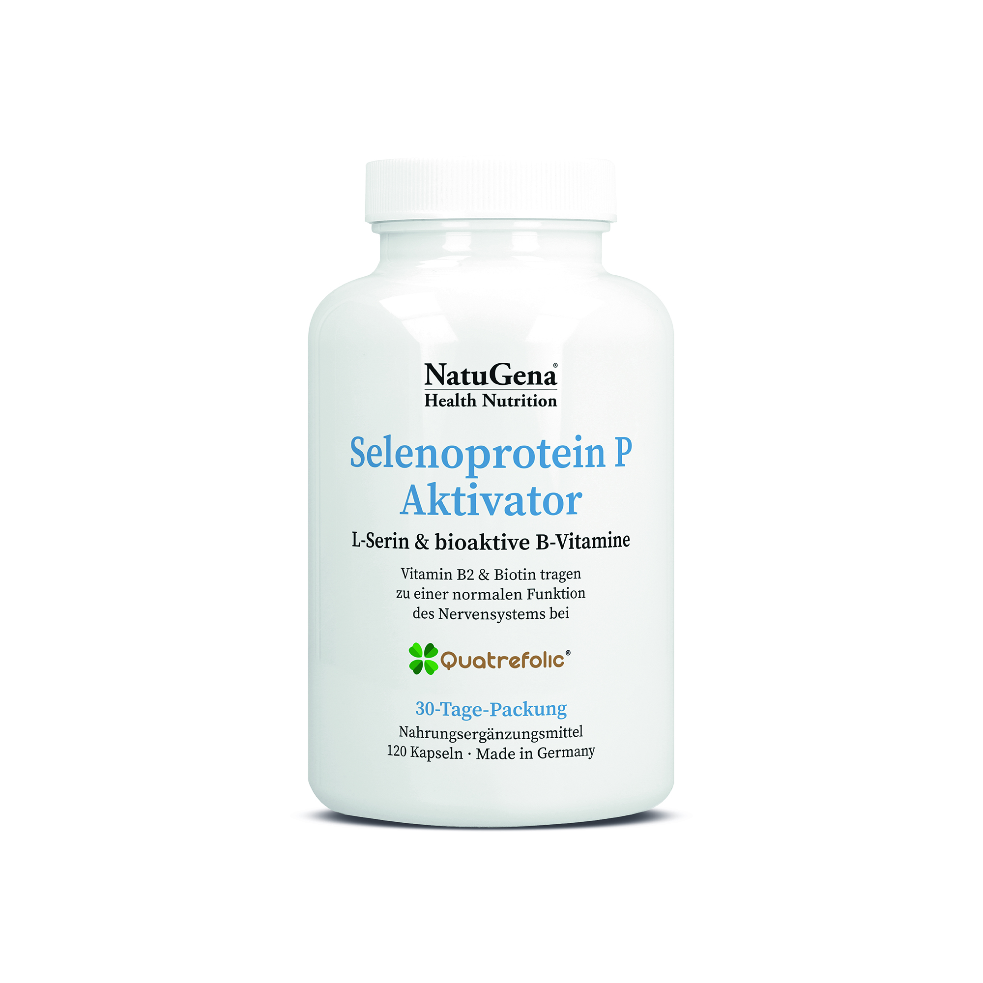 NatuGena - Selenoprotein P Aktivator 120 Kapseln HPMC (1-Monats-Packung)