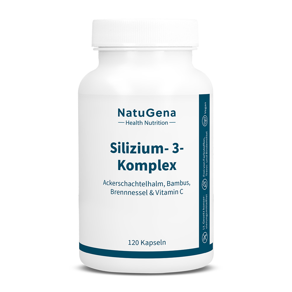 NatuGena - Silizium-3-Komplex 120 Kapseln HPMC 0 (60-Tage-Packung)