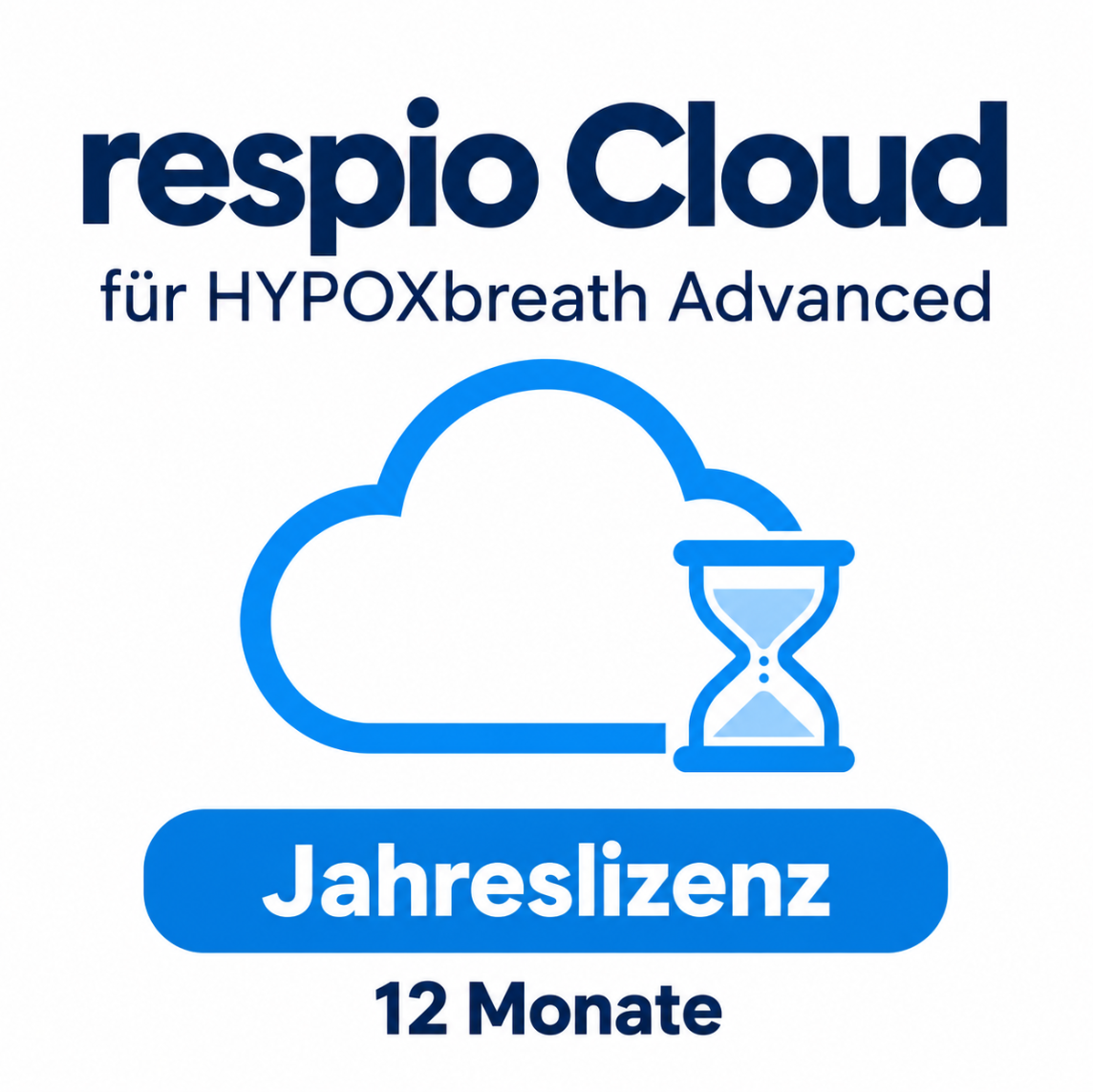 respio Cloud – Jahreslizenz für den HYPOXbreath Advanced