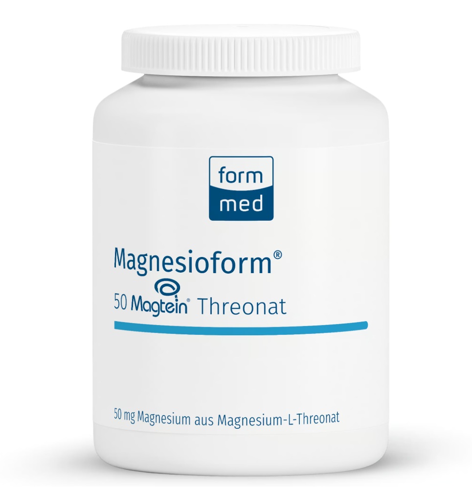 Magnesioform® 50 Magtein® Threonat, Formmed 90 Kps. - 50 mg Magnesium aus Magnesium-L-Threonat