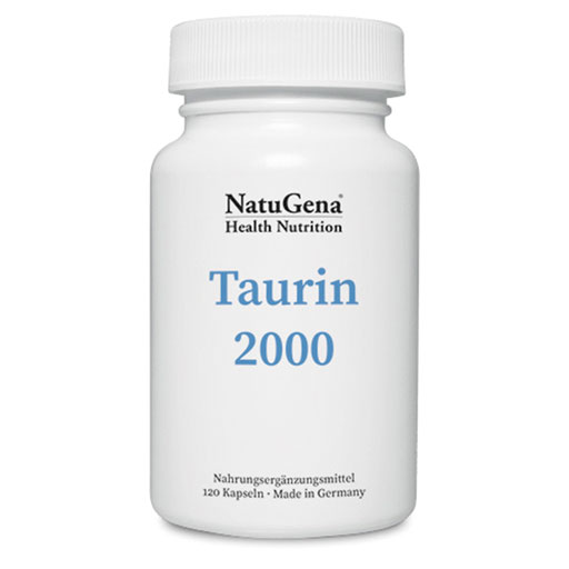 NatuGena - Taurin 2000 120 Kapseln HPMC 1 (1-Monats-Packung)