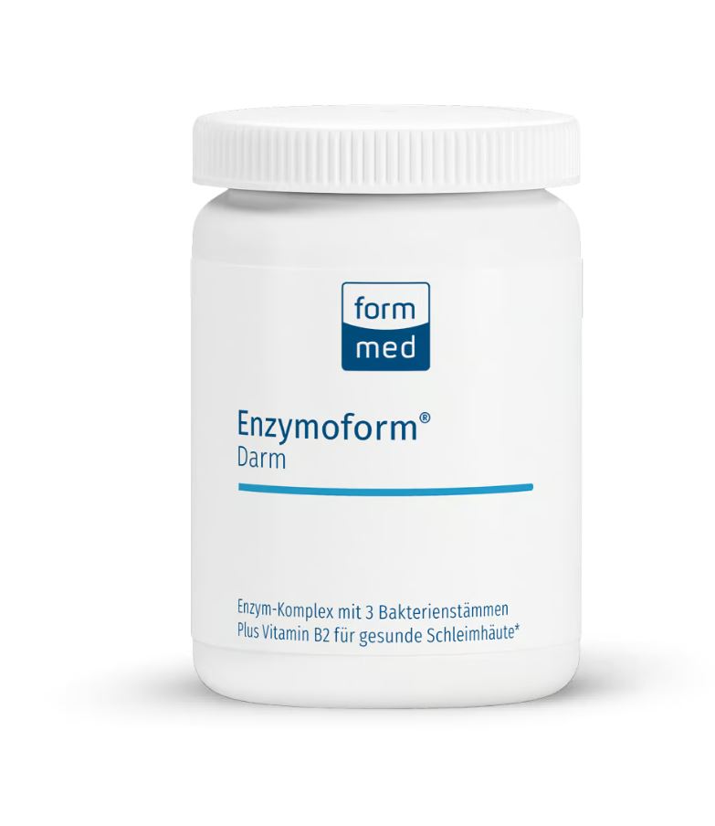 Enzymoform® Darm, Formmed 90 Kps. - Veganer Enzym-Komplex mit Vitamin B2