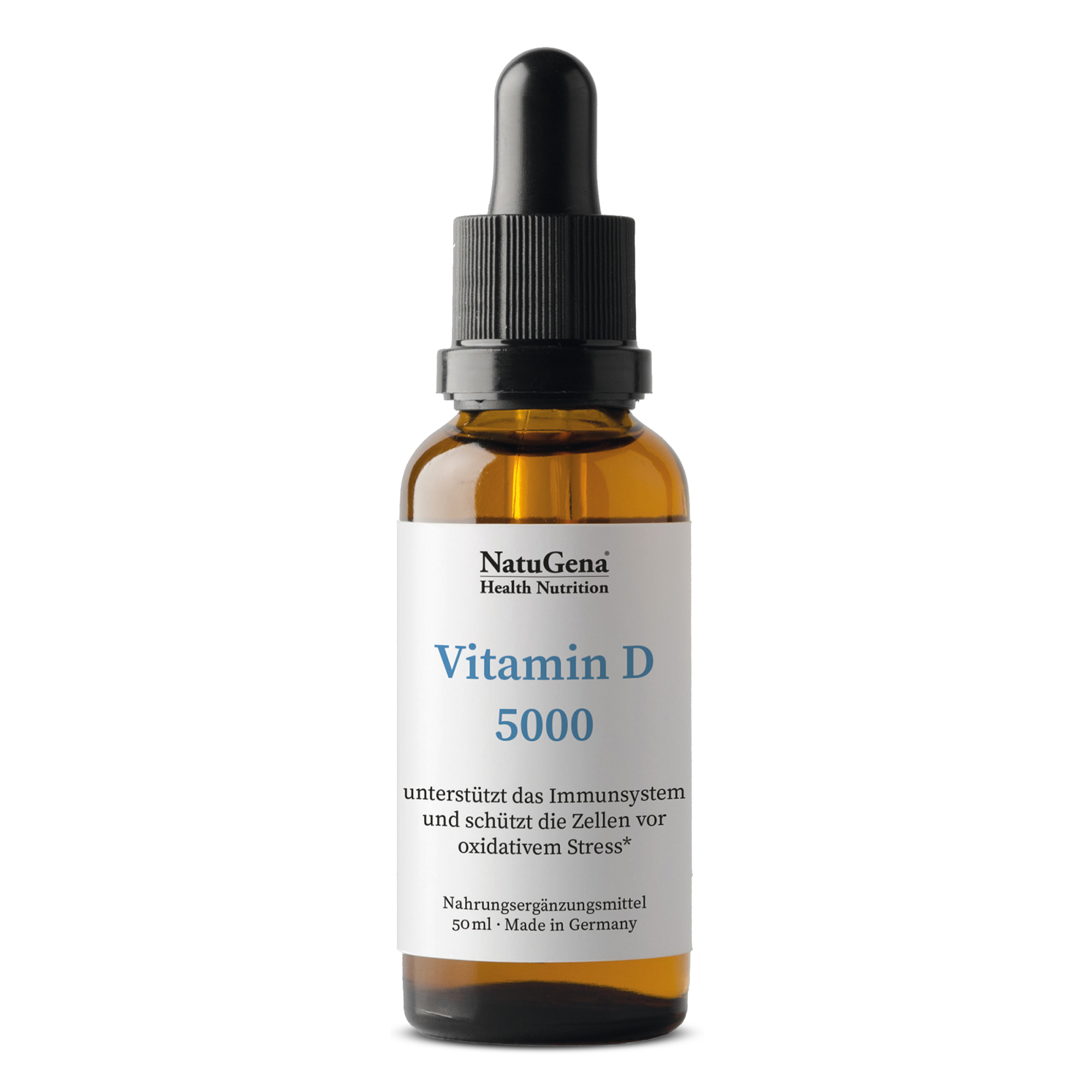 NatuGena - Vitamin D 5000 5000 IE pro Tropfen, 50 ml Flasche