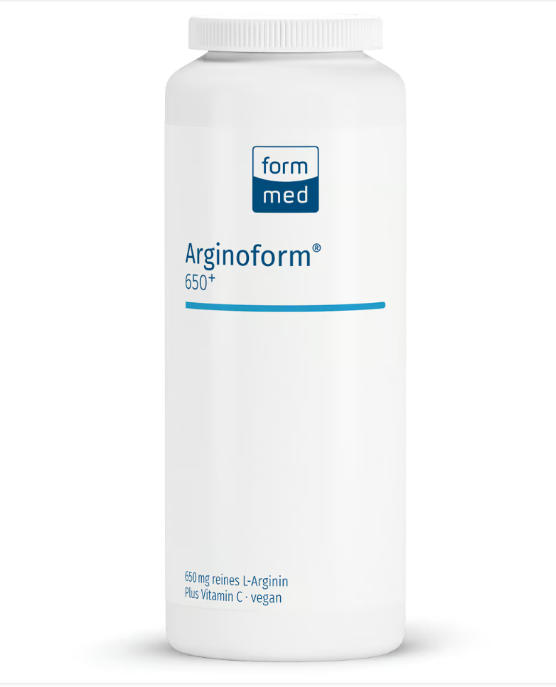Arginoform® 650+, Formmed 180 Kps. - 650 mg reines L-Arginin + Vitamin C