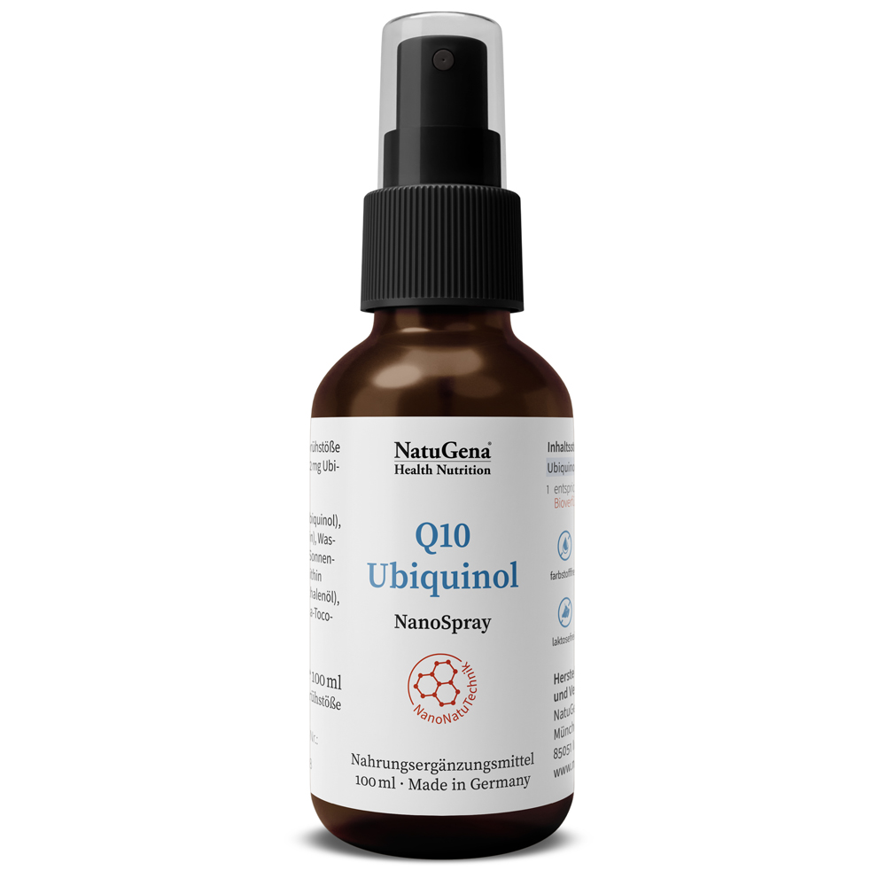 NatuGena - Q10 Ubiquinol 100 ml Spray (90-Tage-Packung)